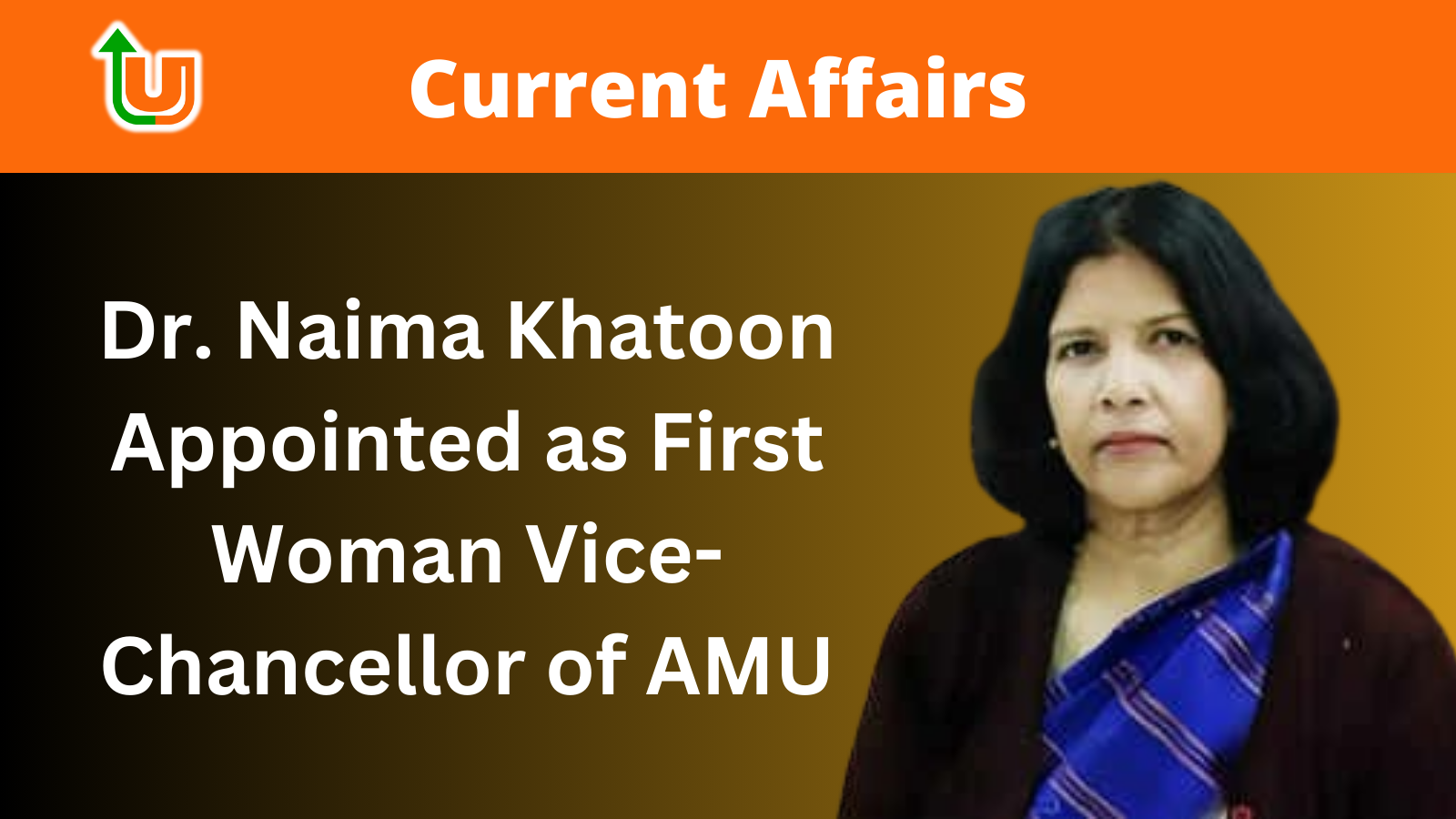 Dr. Naima Khatoon Appointed as First Woman Vice-Chancellor of AMU