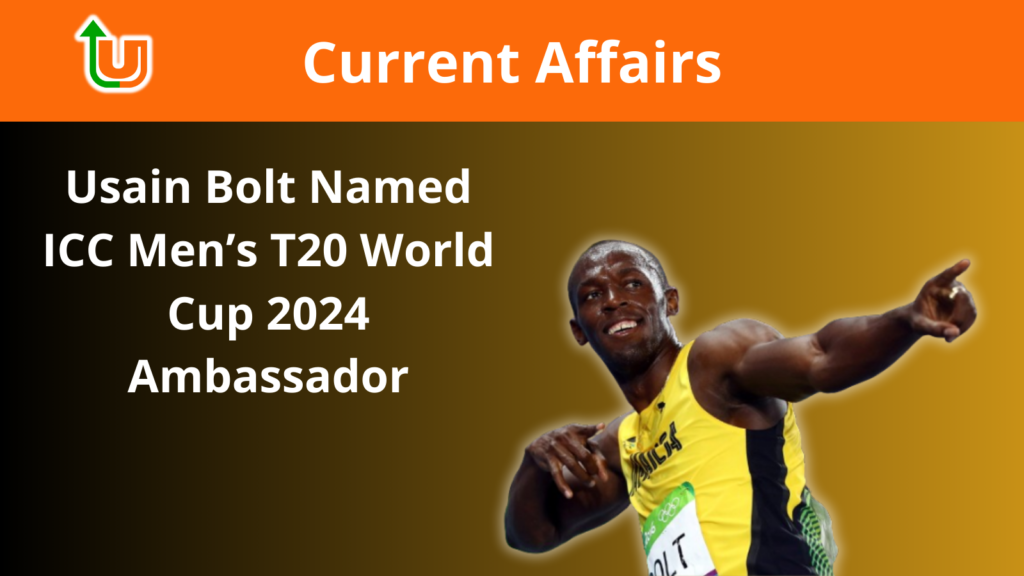 Usain Bolt Named ICC Men’s T20 World Cup 2024 Ambassador