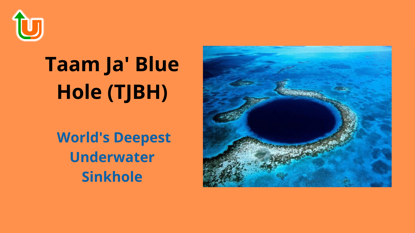 Taam Ja' Blue Hole (TJBH): World's Deepest Underwater Sinkhole